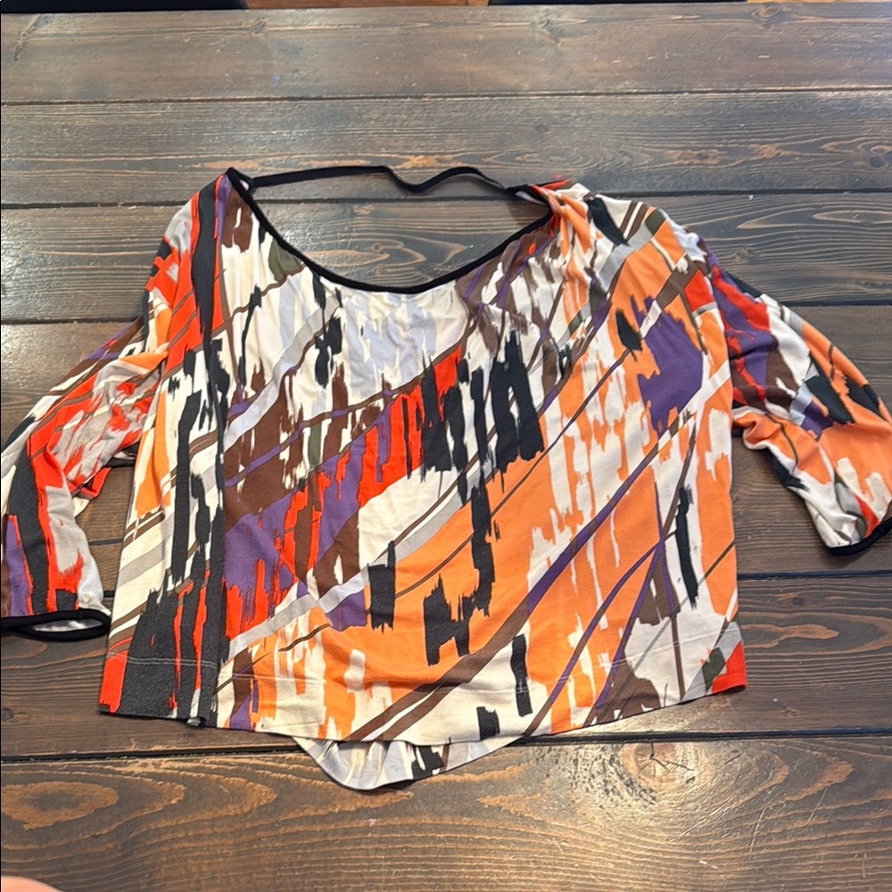 Abstract Print Women's Top